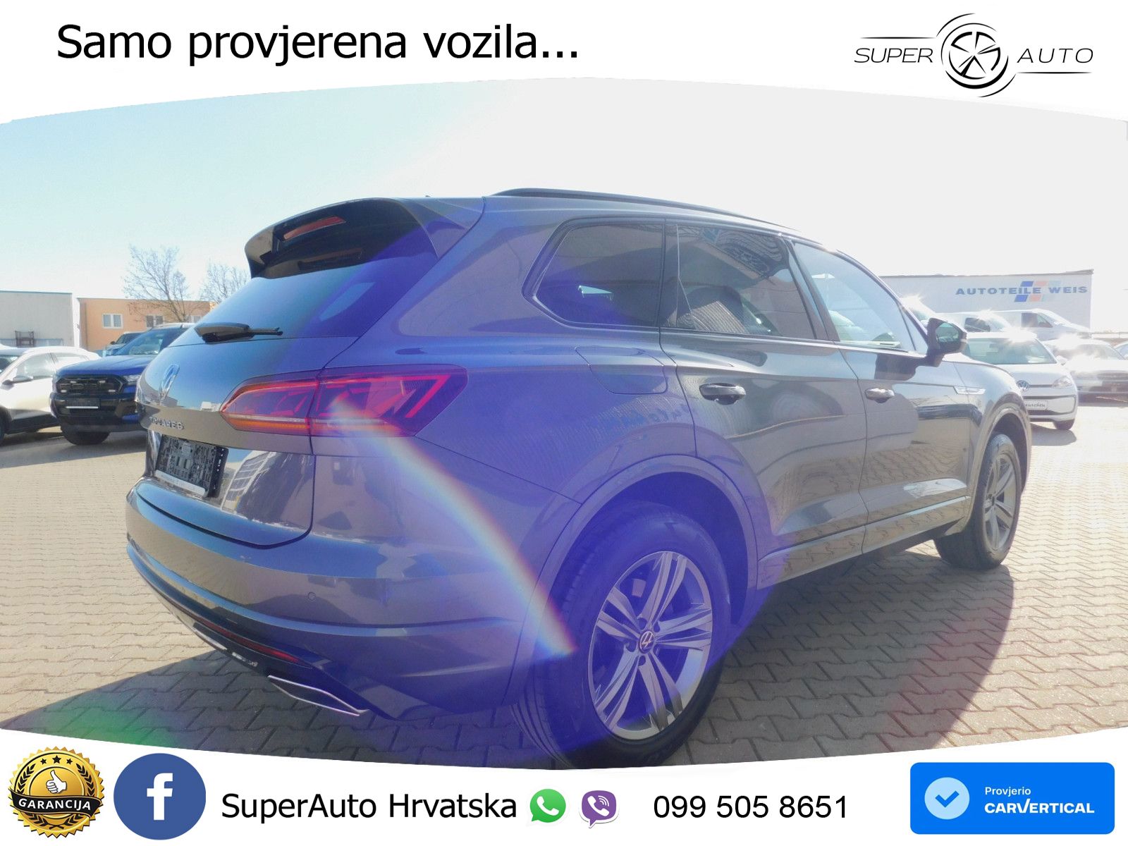 Volkswagen Touareg 3.0 V6 TDI (231 KS) 4MOTION Tiptronic R-Line LED+GR SJED+ACC