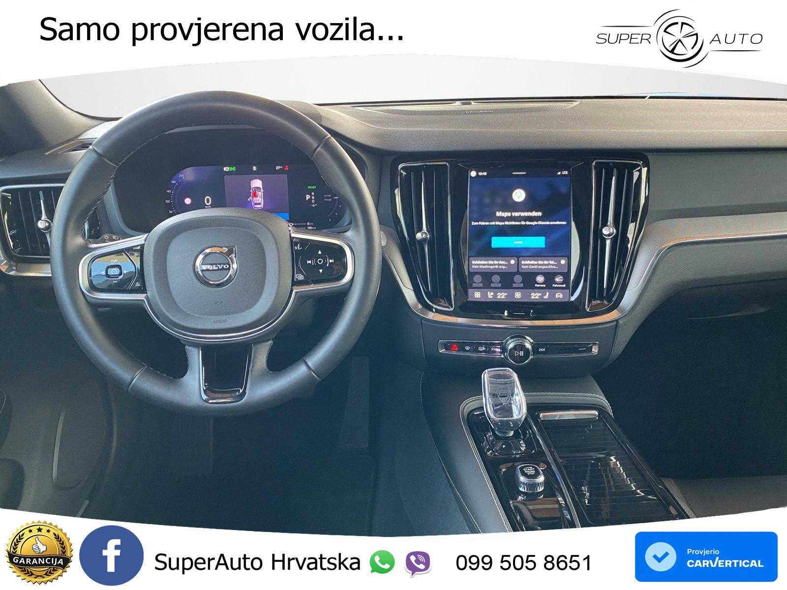 Volvo V60 2.0 T8 AWD Geartronic LED+GR SJED+ACC