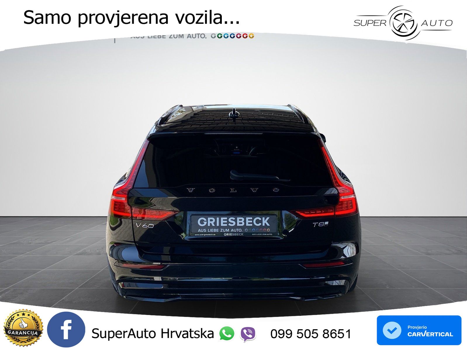 Volvo V60 2.0 T8 AWD Geartronic LED+GR SJED+ACC