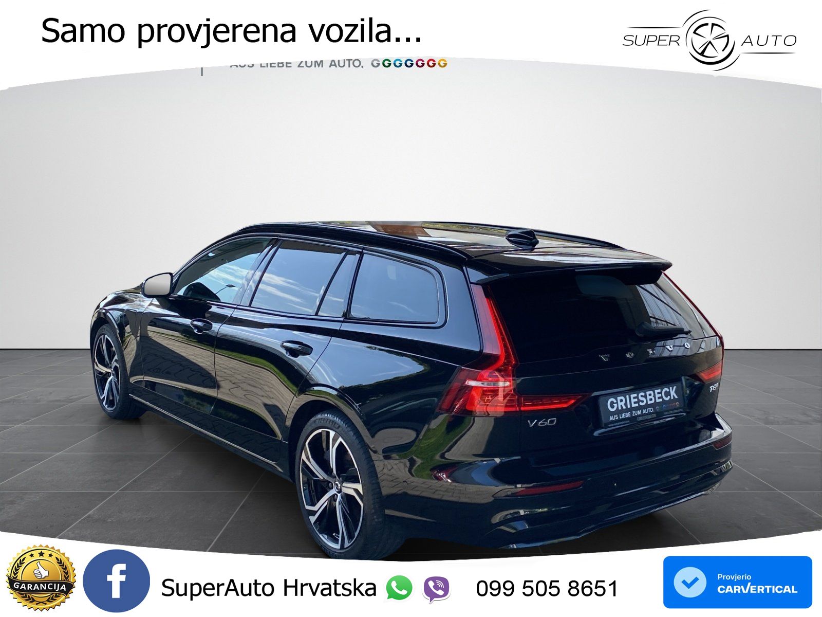 Volvo V60 2.0 T8 AWD Geartronic LED+GR SJED+ACC
