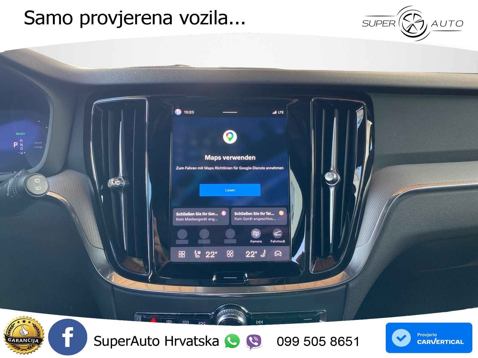 Volvo V60 2.0 T8 AWD Geartronic LED+GR SJED+ACC