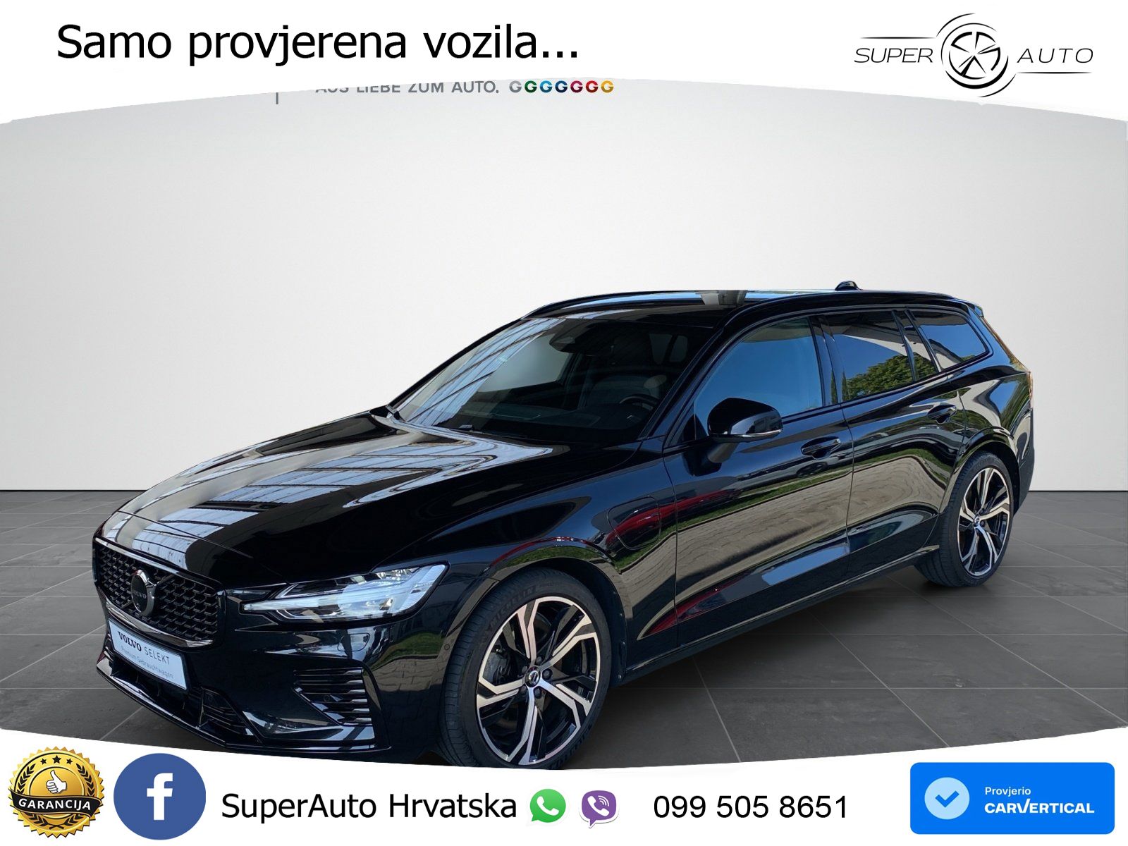 Volvo V60 2.0 T8 AWD Geartronic LED+GR SJED+ACC
