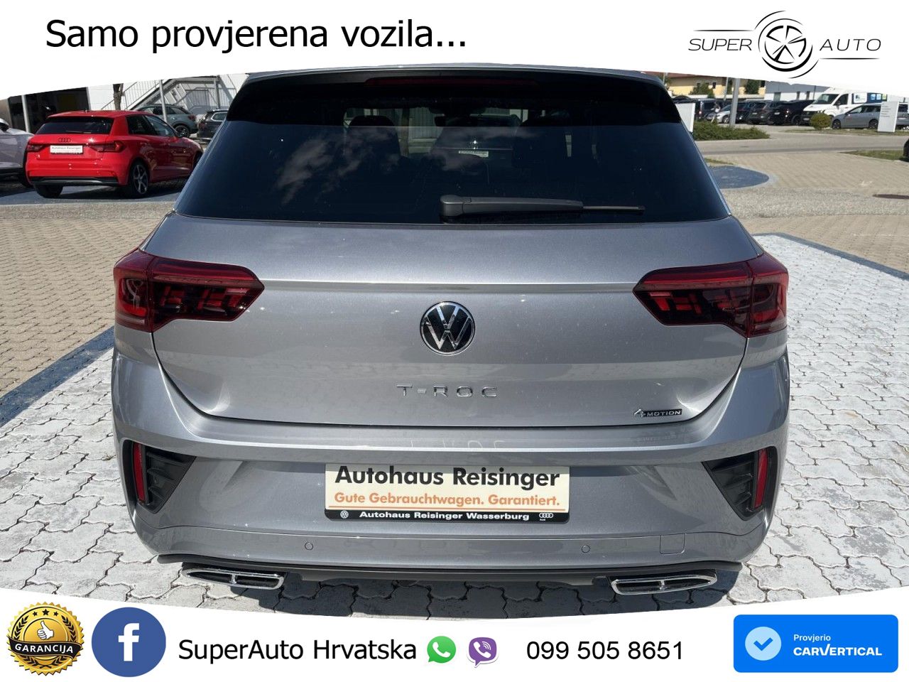Volkswagen T-Roc I 2.0 TSI (190 KS) 4M DSG LED+GR SJED+ACC