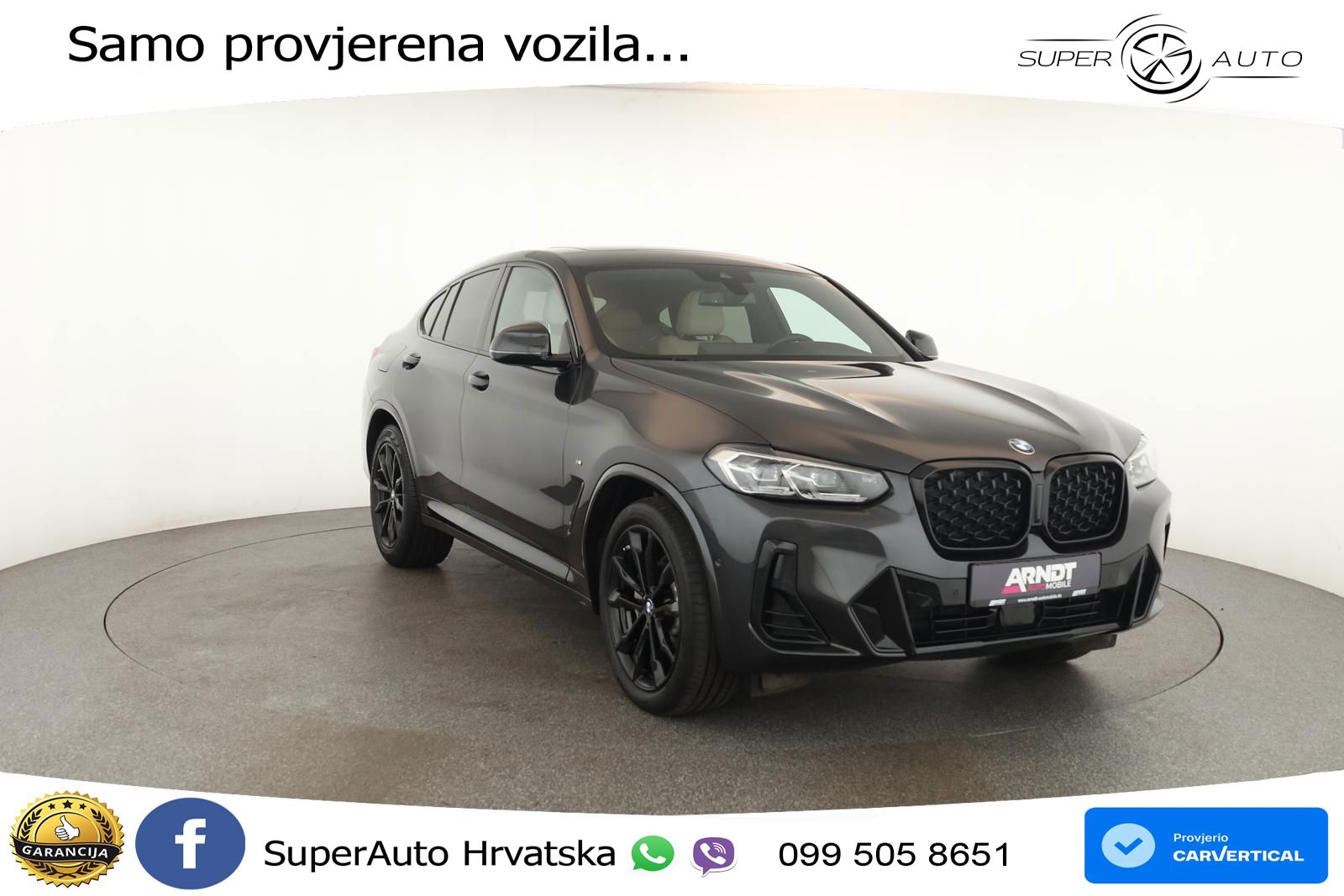 BMW X4 30d (286 KS) xDrive Steptronic M Sport LED+GR SJED+ACC