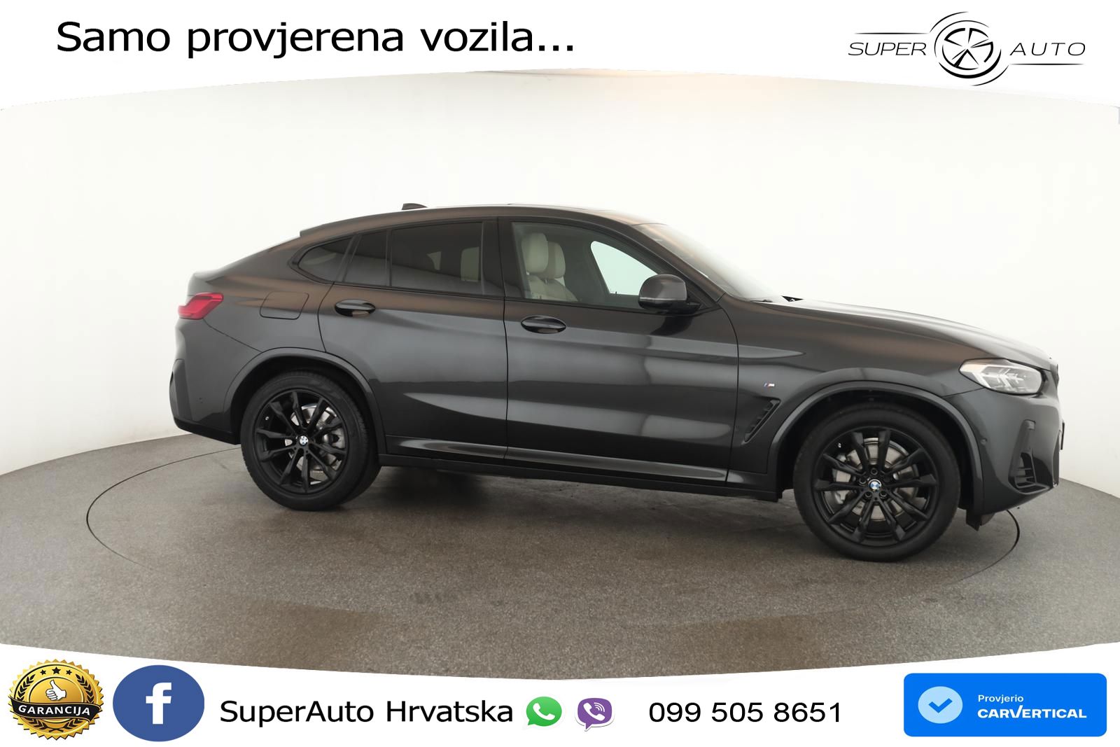 BMW X4 30d (286 KS) xDrive Steptronic M Sport LED+GR SJED+ACC