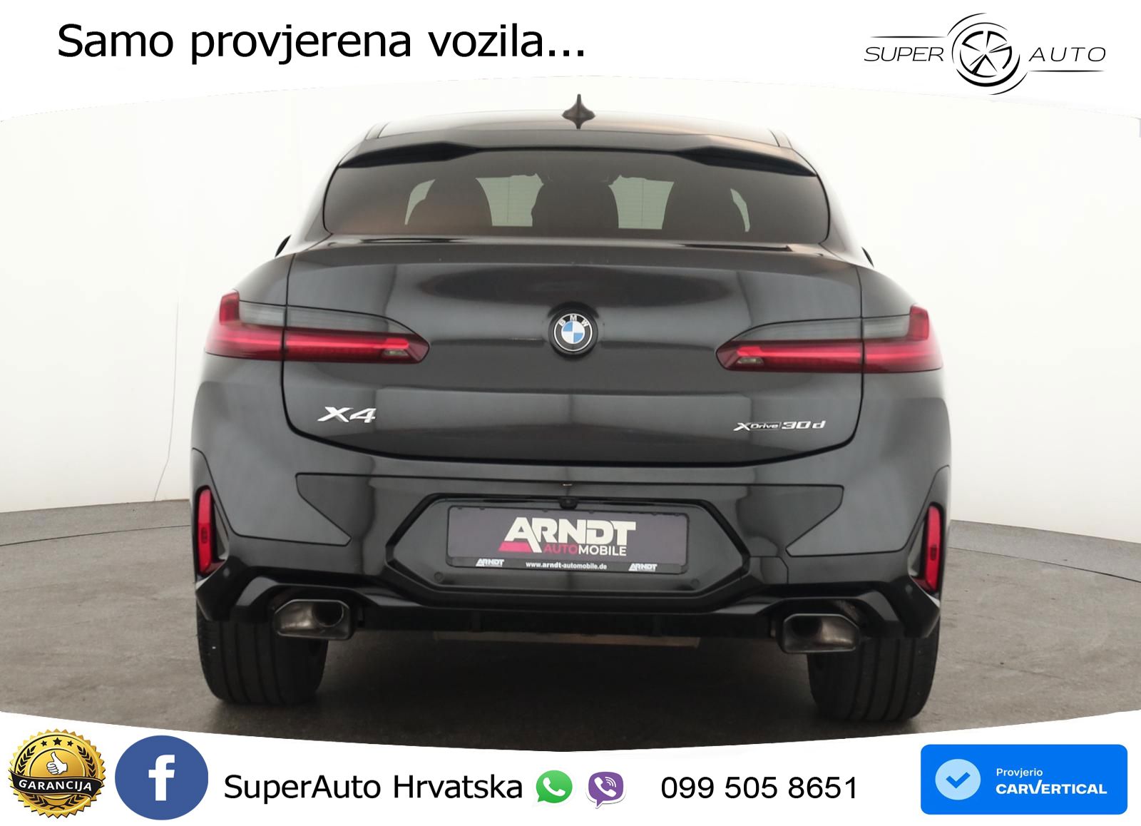 BMW X4 30d (286 KS) xDrive Steptronic M Sport LED+GR SJED+ACC