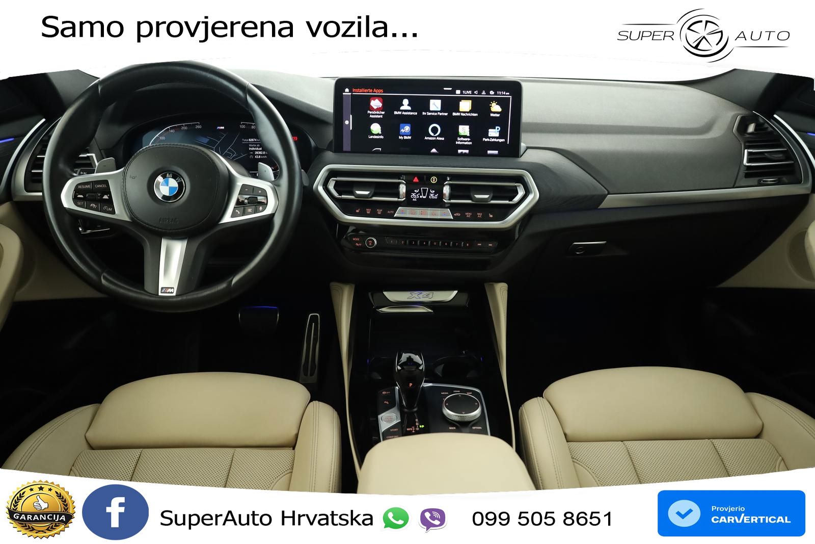 BMW X4 30d (286 KS) xDrive Steptronic M Sport LED+GR SJED+ACC