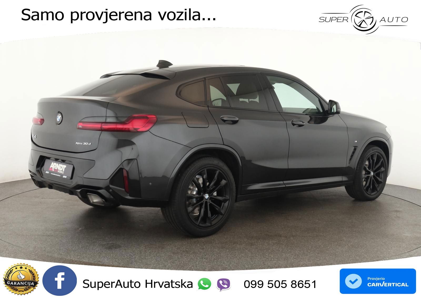 BMW X4 30d (286 KS) xDrive Steptronic M Sport LED+GR SJED+ACC