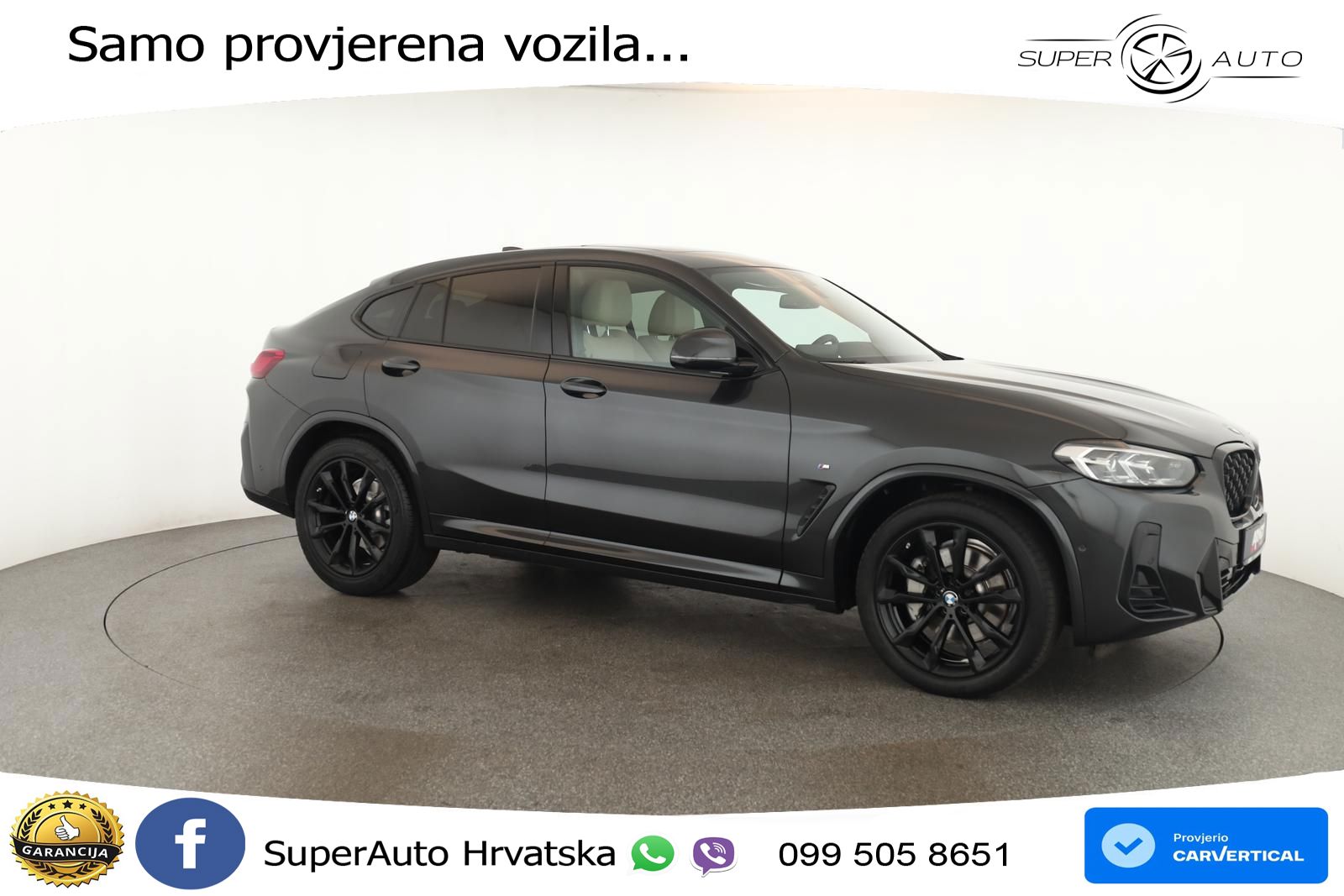 BMW X4 30d (286 KS) xDrive Steptronic M Sport LED+GR SJED+ACC