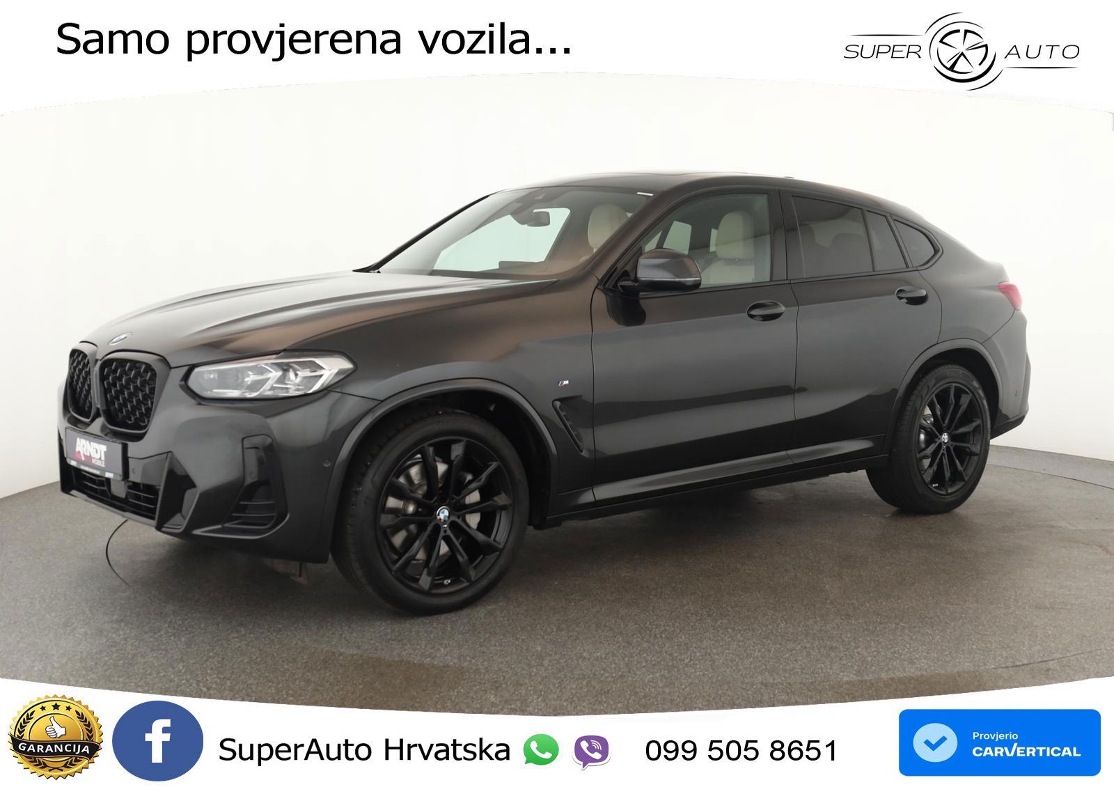 BMW X4 30d (286 KS) xDrive Steptronic M Sport LED+GR SJED+ACC