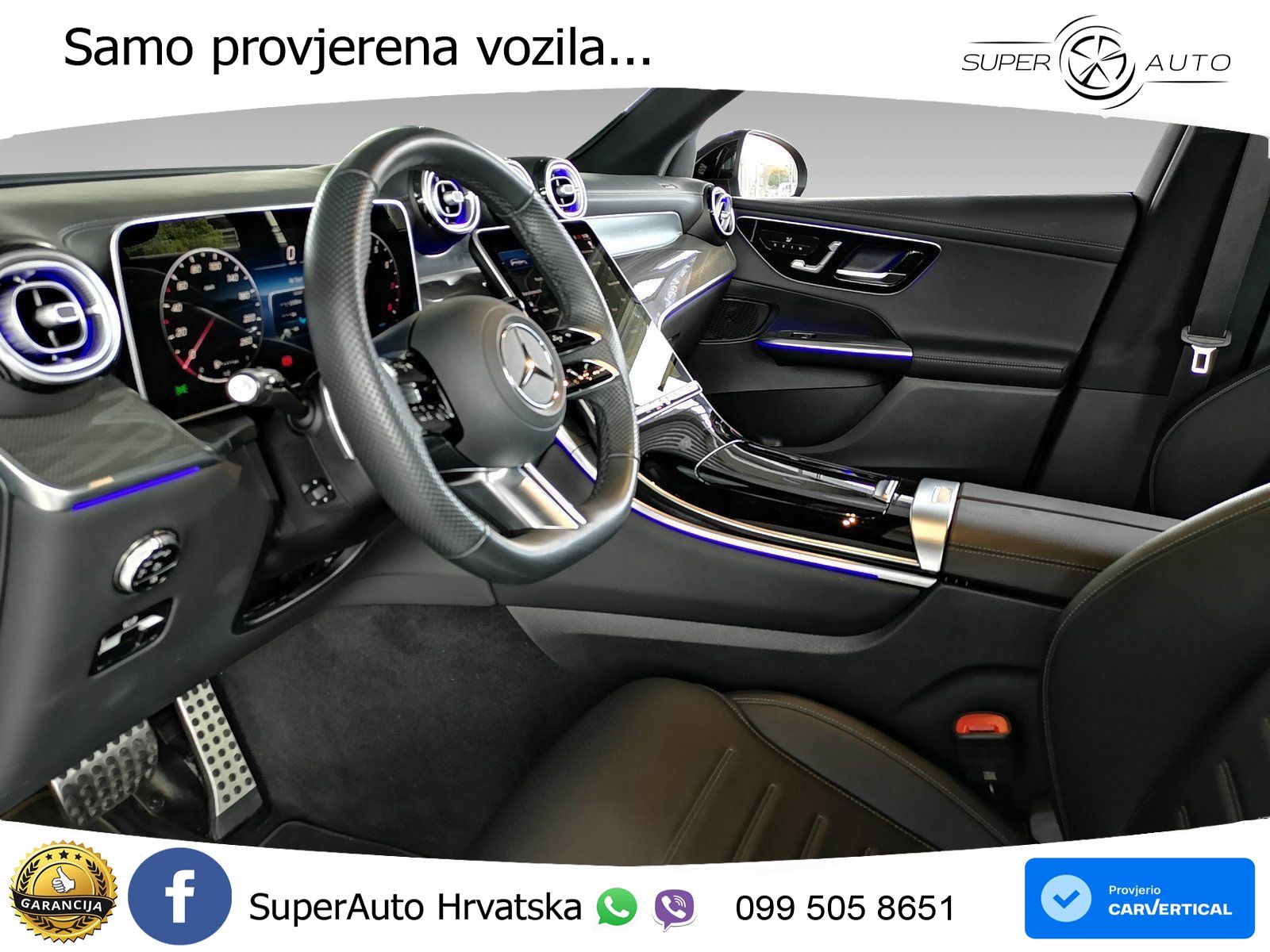 Mercedes GLC 200 (204 KS) 4MATIC 9G-TRONIC AMG LED+GR SJED+ACC