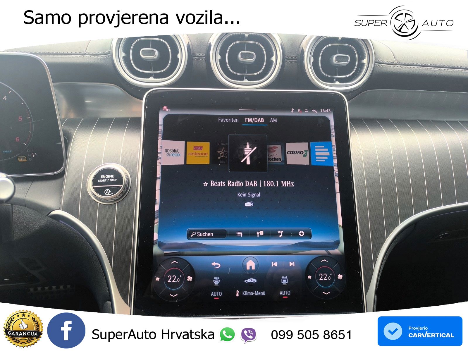 Mercedes GLC 450d (367 KS) 4MATIC 9G-TRONIC AMG ZRAČNI+ACC+GR SJED+360+PANO