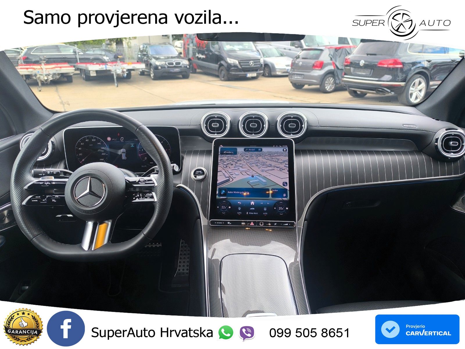 Mercedes GLC 450d (367 KS) 4MATIC 9G-TRONIC AMG ZRAČNI+ACC+GR SJED+360+PANO