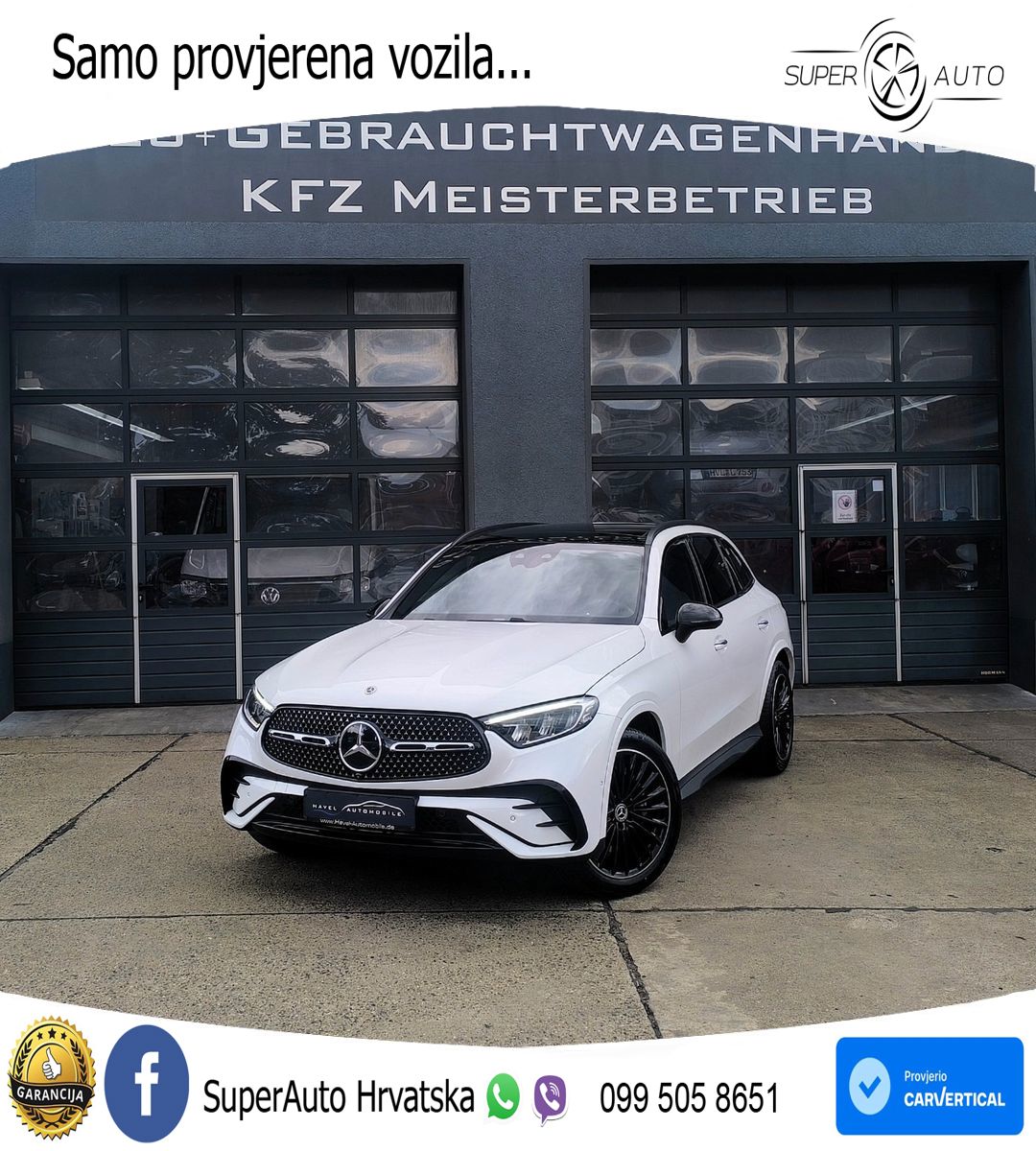 Mercedes GLC 450d (367 KS) 4MATIC 9G-TRONIC AMG ZRAČNI+ACC+GR SJED+360+PANO