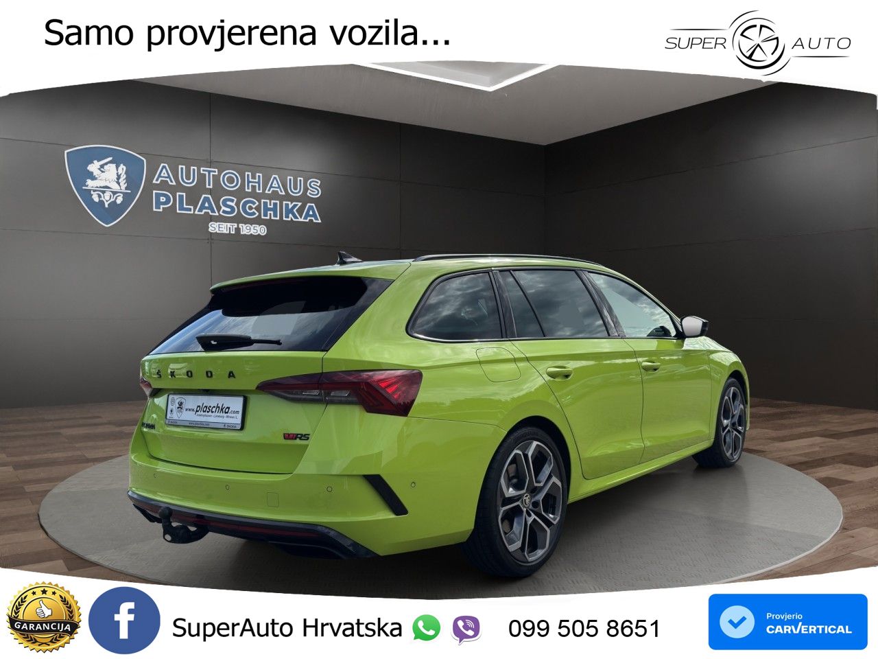 Škoda Octavia Combi RS 2.0 TSI (245 KS) DSG LED+GR SJED+ACC