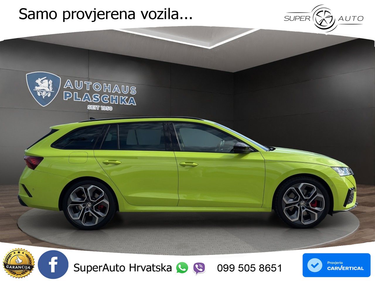 Škoda Octavia Combi RS 2.0 TSI (245 KS) DSG LED+GR SJED+ACC