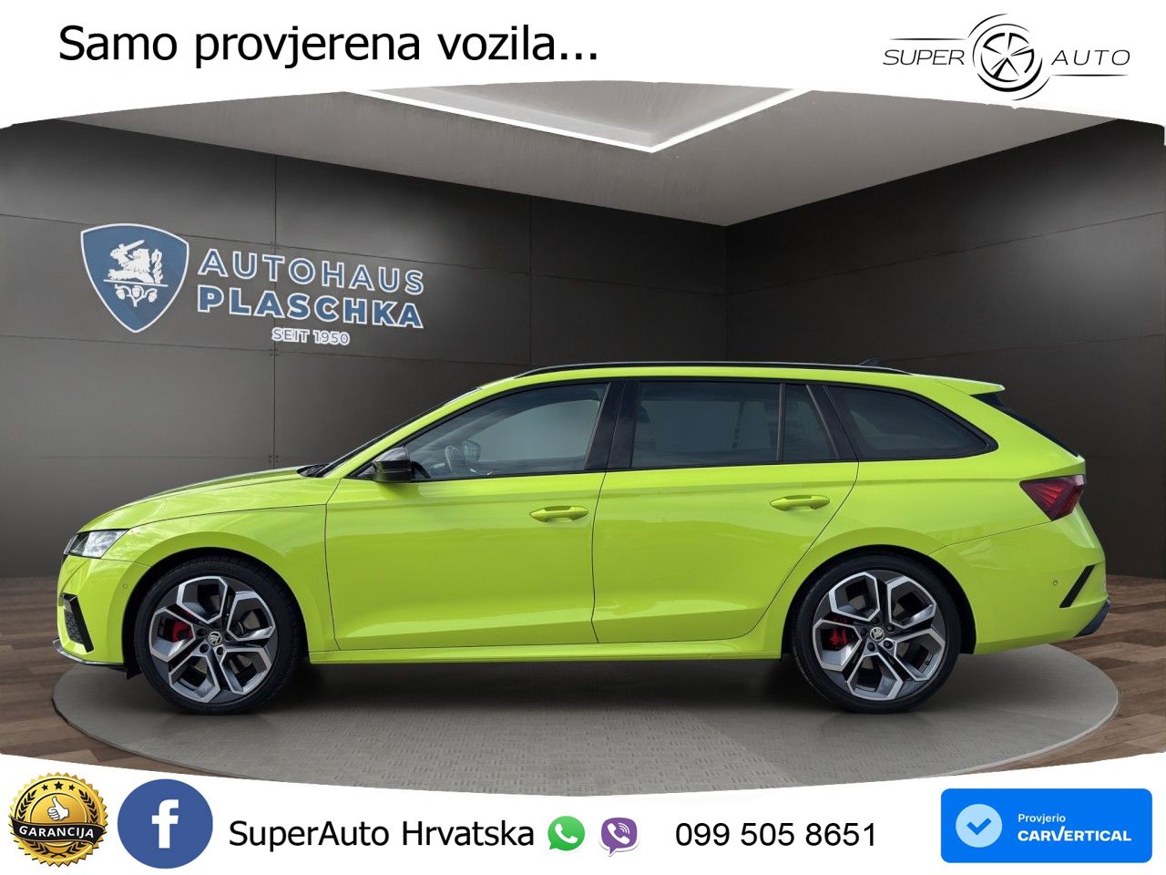 Škoda Octavia Combi RS 2.0 TSI (245 KS) DSG LED+GR SJED+ACC