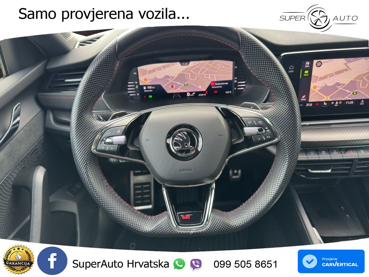 Škoda Octavia Combi RS 2.0 TSI (245 KS) DSG LED+GR SJED+ACC