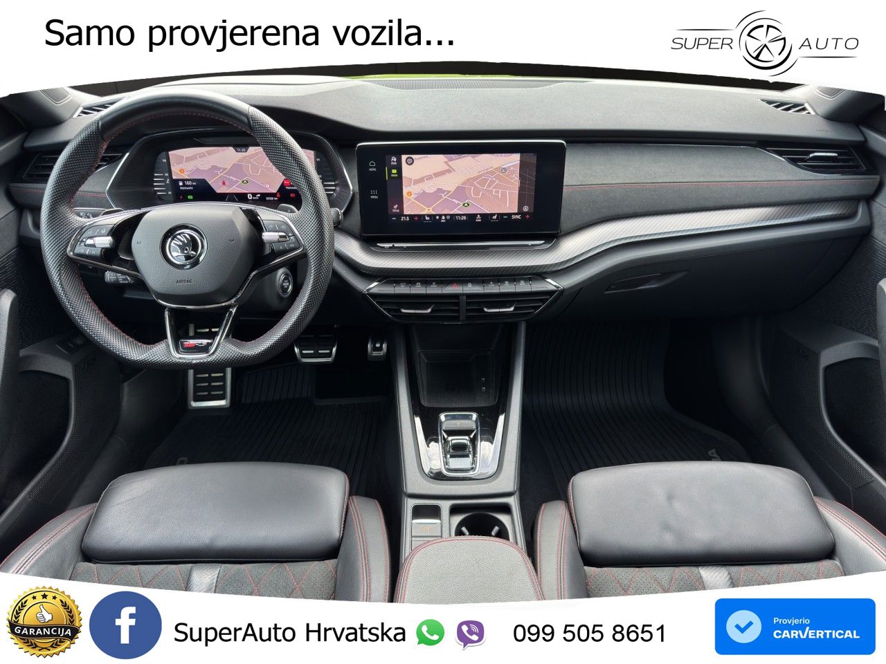 Škoda Octavia Combi RS 2.0 TSI (245 KS) DSG LED+GR SJED+ACC