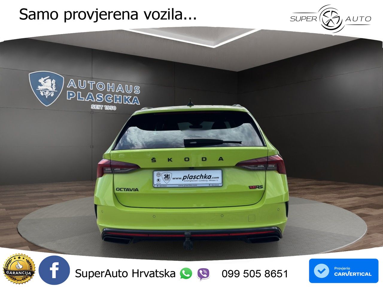 Škoda Octavia Combi RS 2.0 TSI (245 KS) DSG LED+GR SJED+ACC