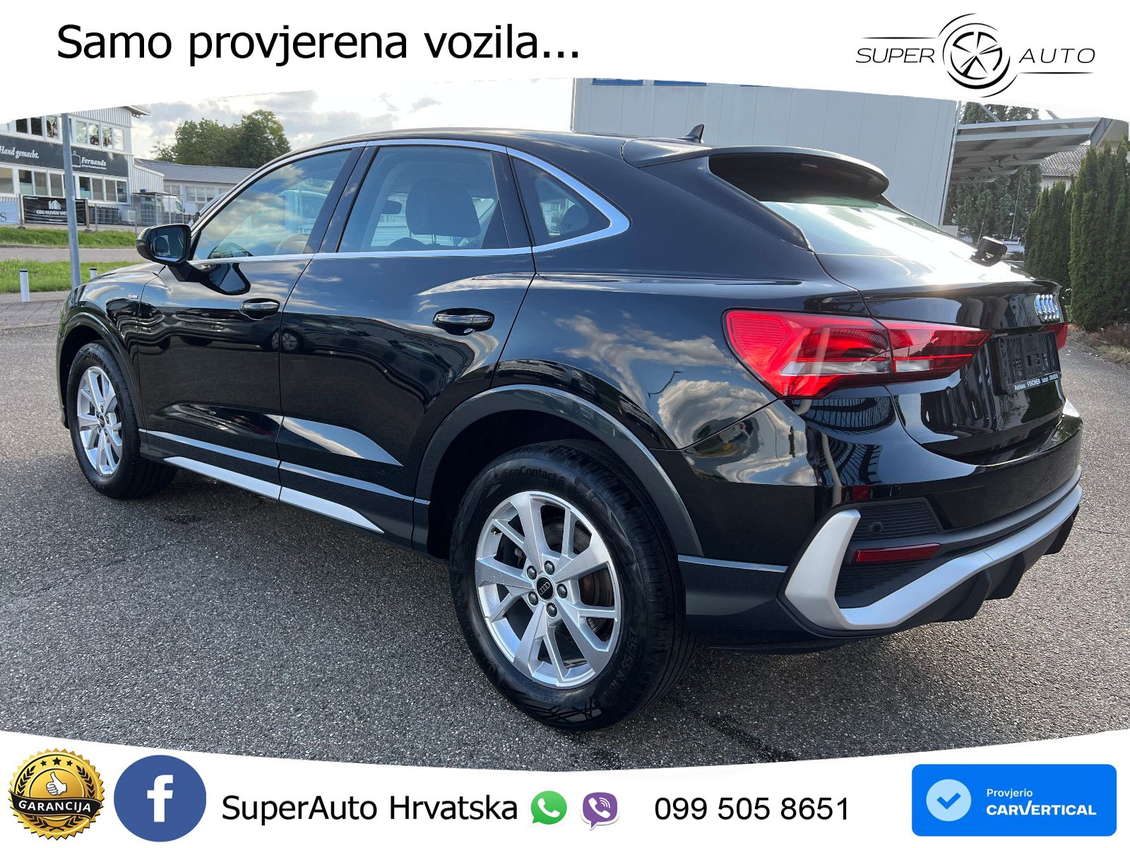 Audi Q3 Sportback 35 TDI (150 KS) quattro S tronic S line LED+GR SJED+ACC
