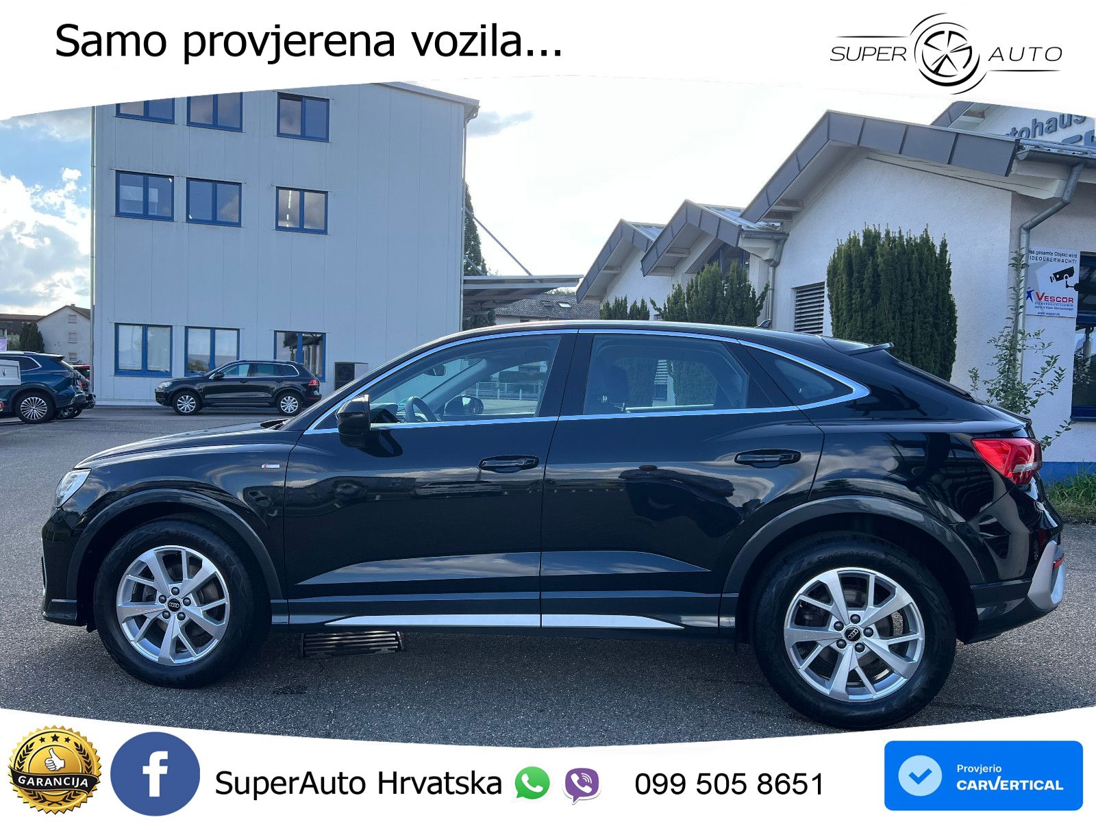Audi Q3 Sportback 35 TDI (150 KS) quattro S tronic S line LED+GR SJED+ACC