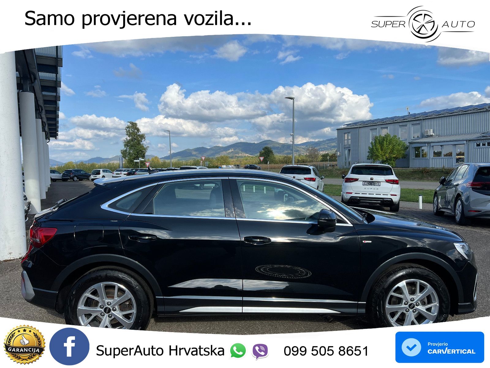 Audi Q3 Sportback 35 TDI (150 KS) quattro S tronic S line LED+GR SJED+ACC