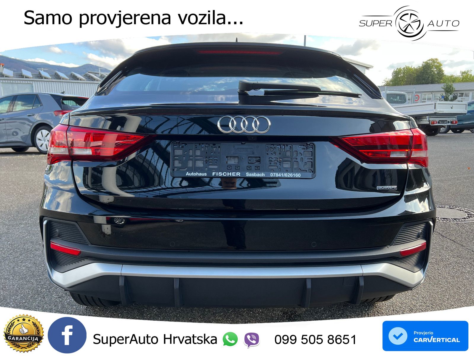 Audi Q3 Sportback 35 TDI (150 KS) quattro S tronic S line LED+GR SJED+ACC