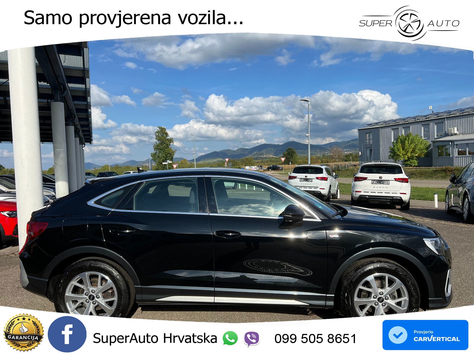 Audi Q3 Sportback 35 TDI (150 KS) quattro S tronic S line LED+GR SJED+ACC