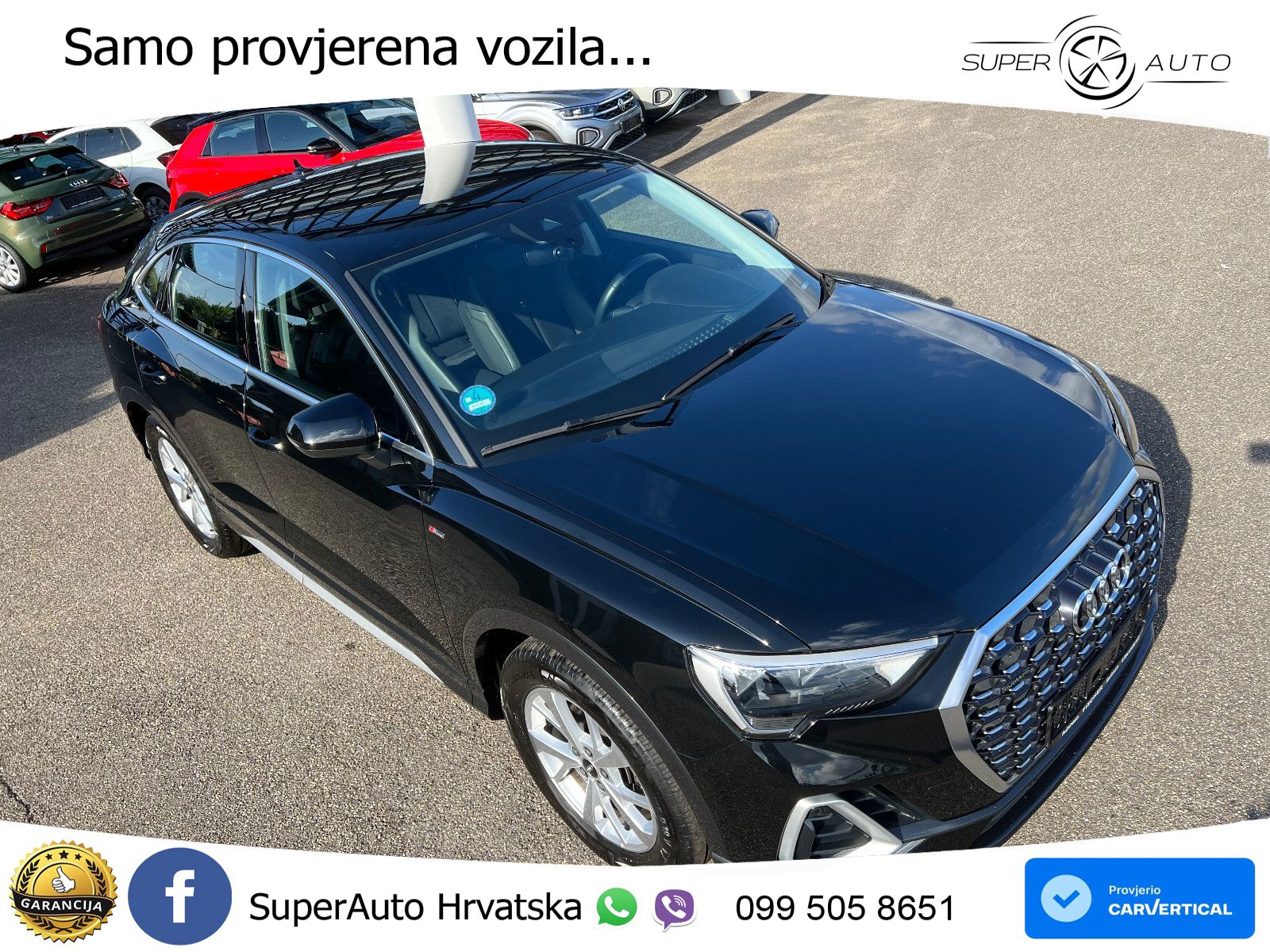 Audi Q3 Sportback 35 TDI (150 KS) quattro S tronic S line LED+GR SJED+ACC