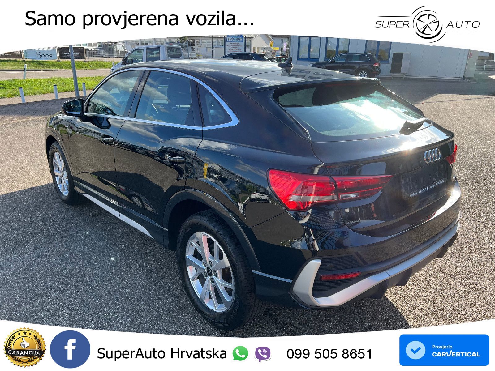 Audi Q3 Sportback 35 TDI (150 KS) quattro S tronic S line LED+GR SJED+ACC