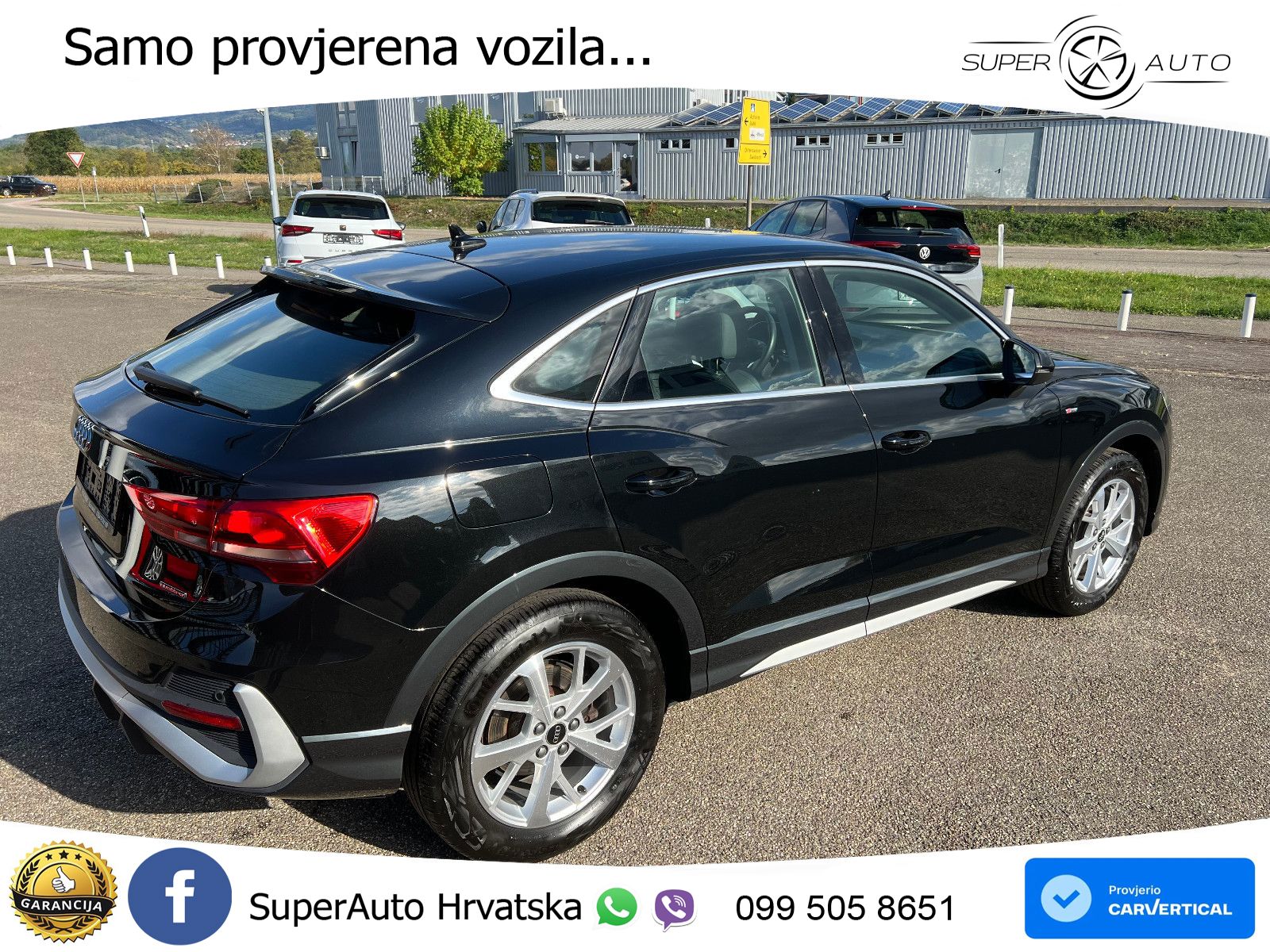 Audi Q3 Sportback 35 TDI (150 KS) quattro S tronic S line LED+GR SJED+ACC