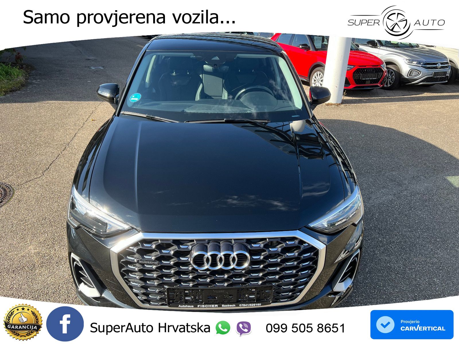 Audi Q3 Sportback 35 TDI (150 KS) quattro S tronic S line LED+GR SJED+ACC