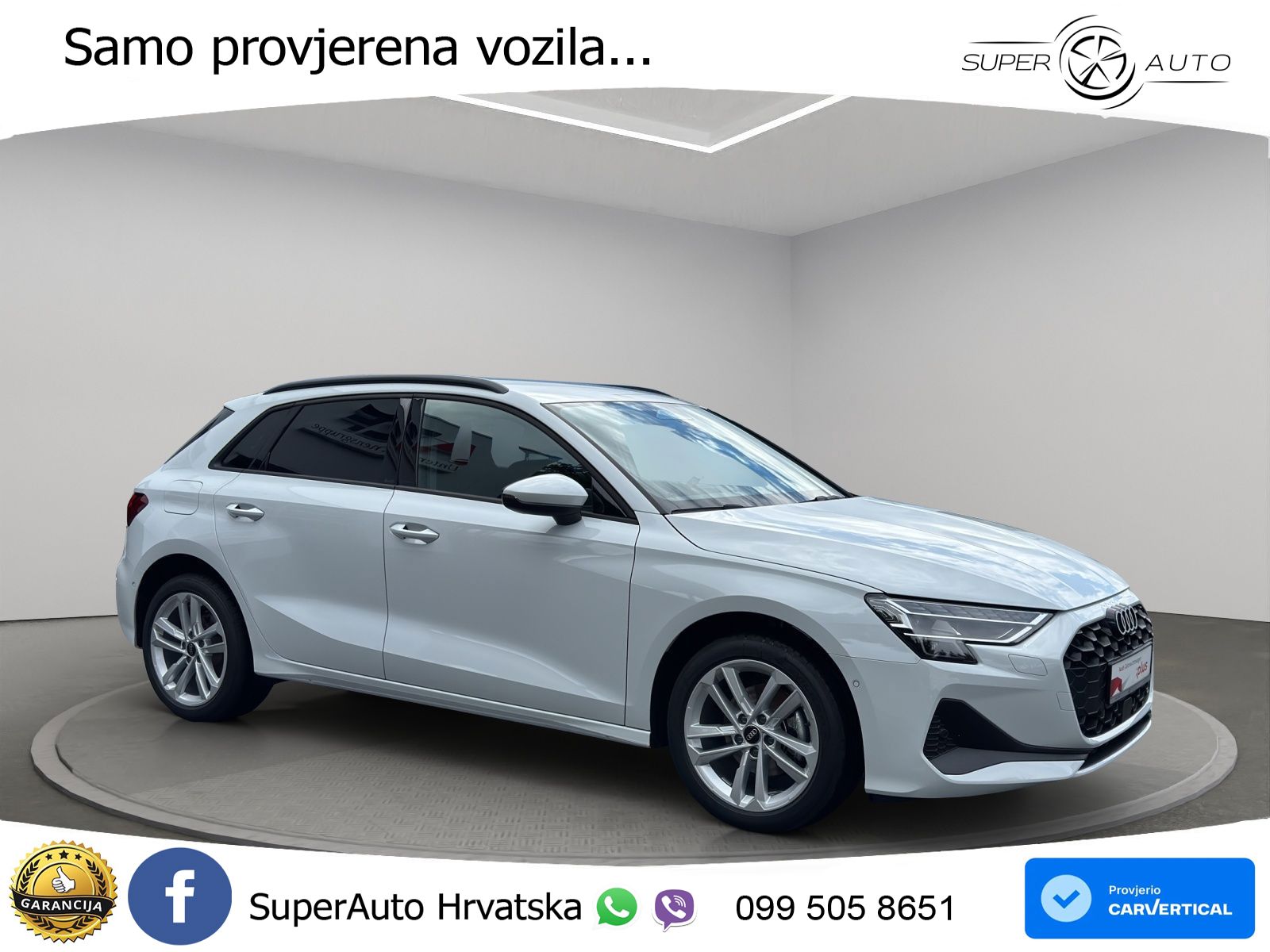 Audi A3 30 TDI (116 KS) LED+GR SJED+ACC