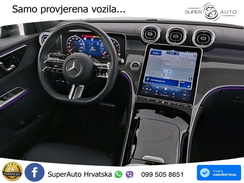 Mercedes GLC 200 (204 KS) 4MATIC 9G-TRONIC AMG LED+GR SJED+ACC