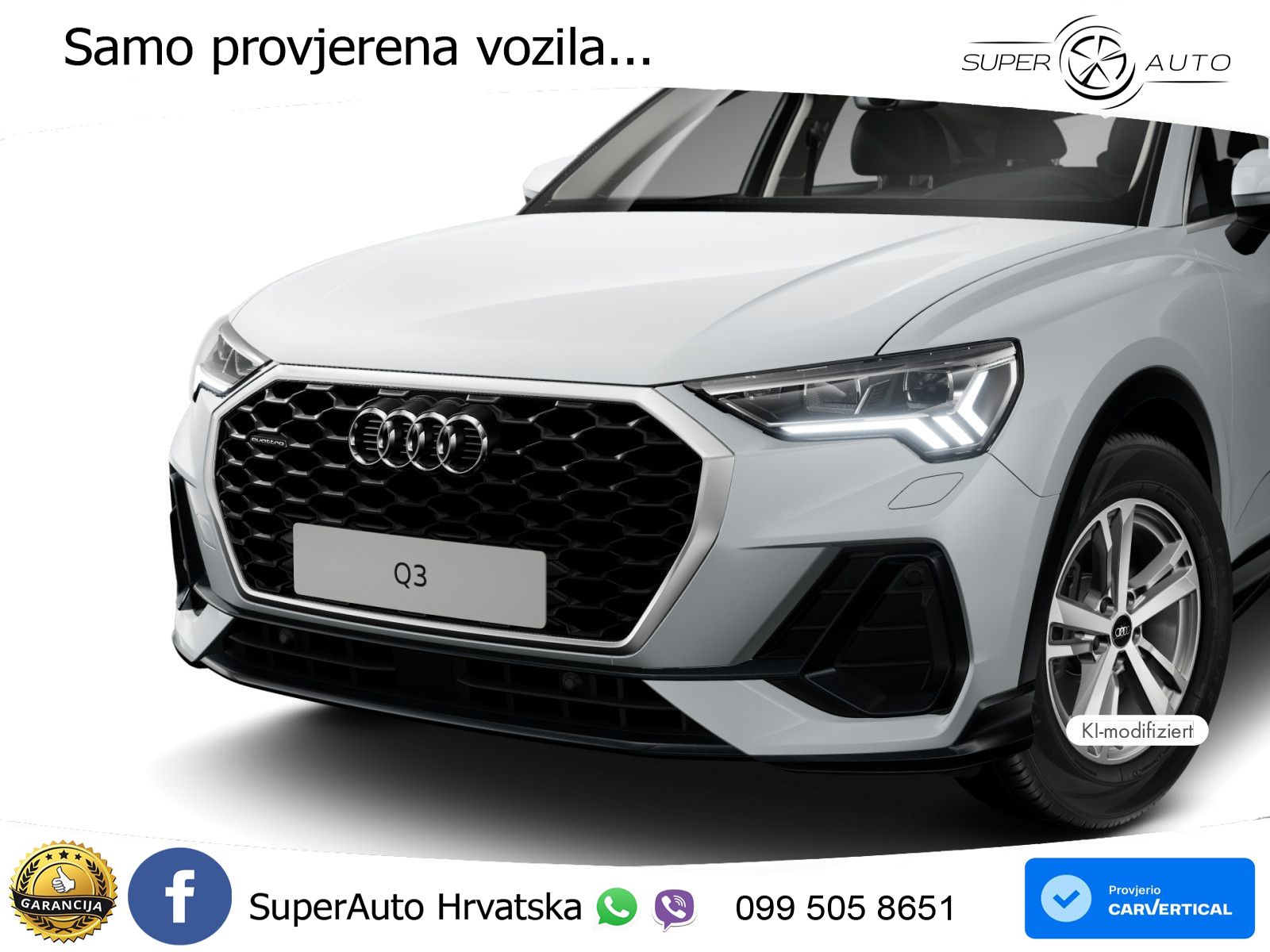 Audi Q3 Sportback 40 TDI (193 KS) quattro S tronic LED+GR SJED+ACC