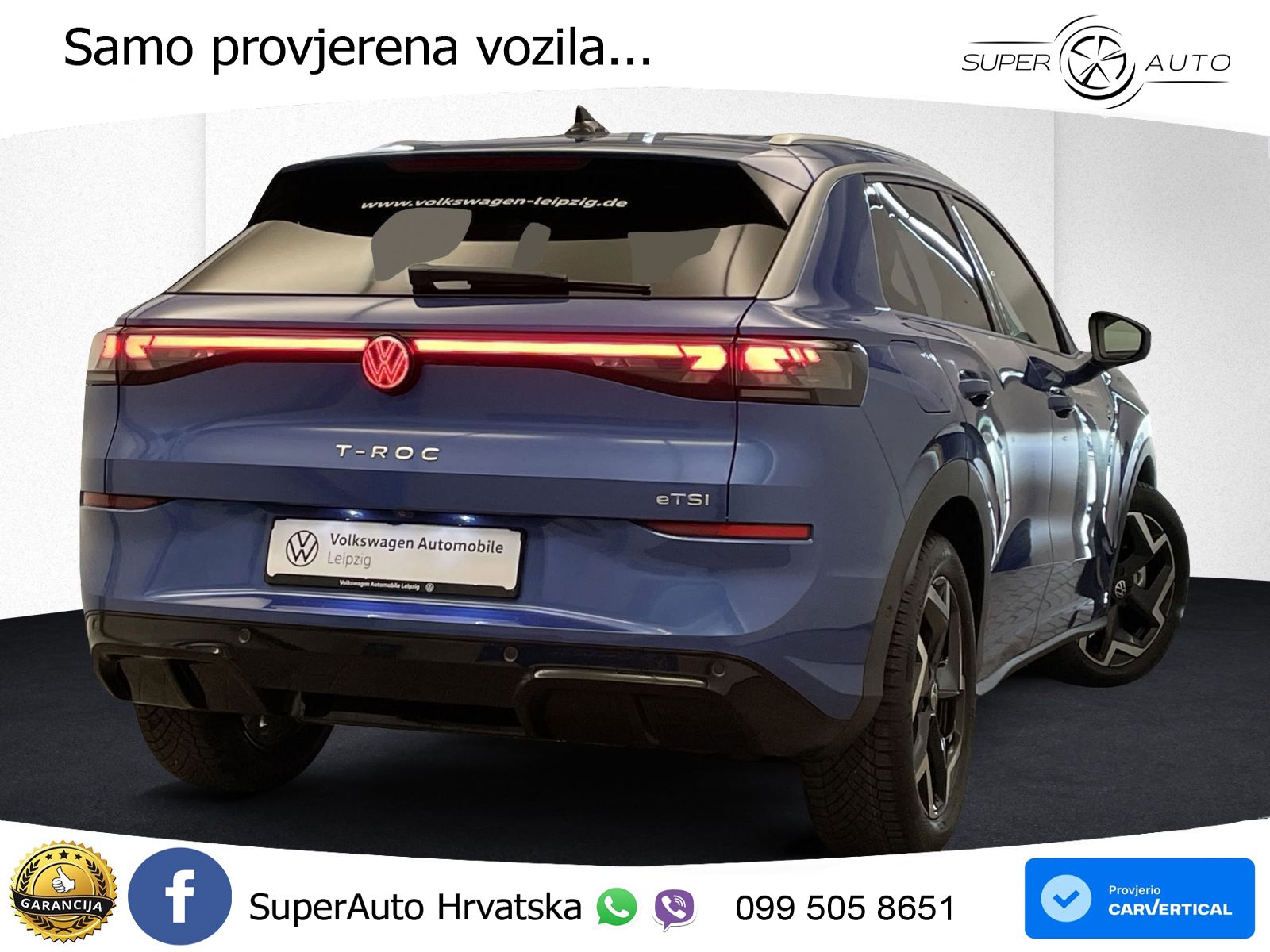 Volkswagen T-Roc II 1.5 eTSI (150 KS)  DSG LED+GR SJED+ACC