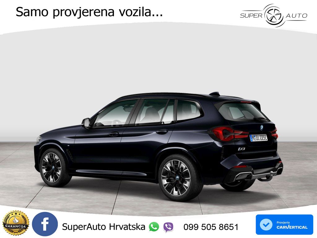 BMW iX3 80 kWh (286 KS) LED+GR SJED+ACC