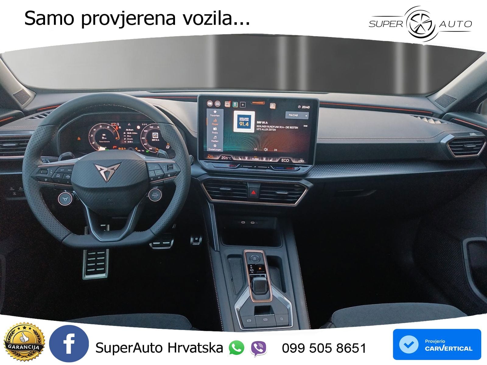 Cupra Formentor 1.5 TSI (204 KS) e-Hybrid DSG LED+GR SJED+ACC