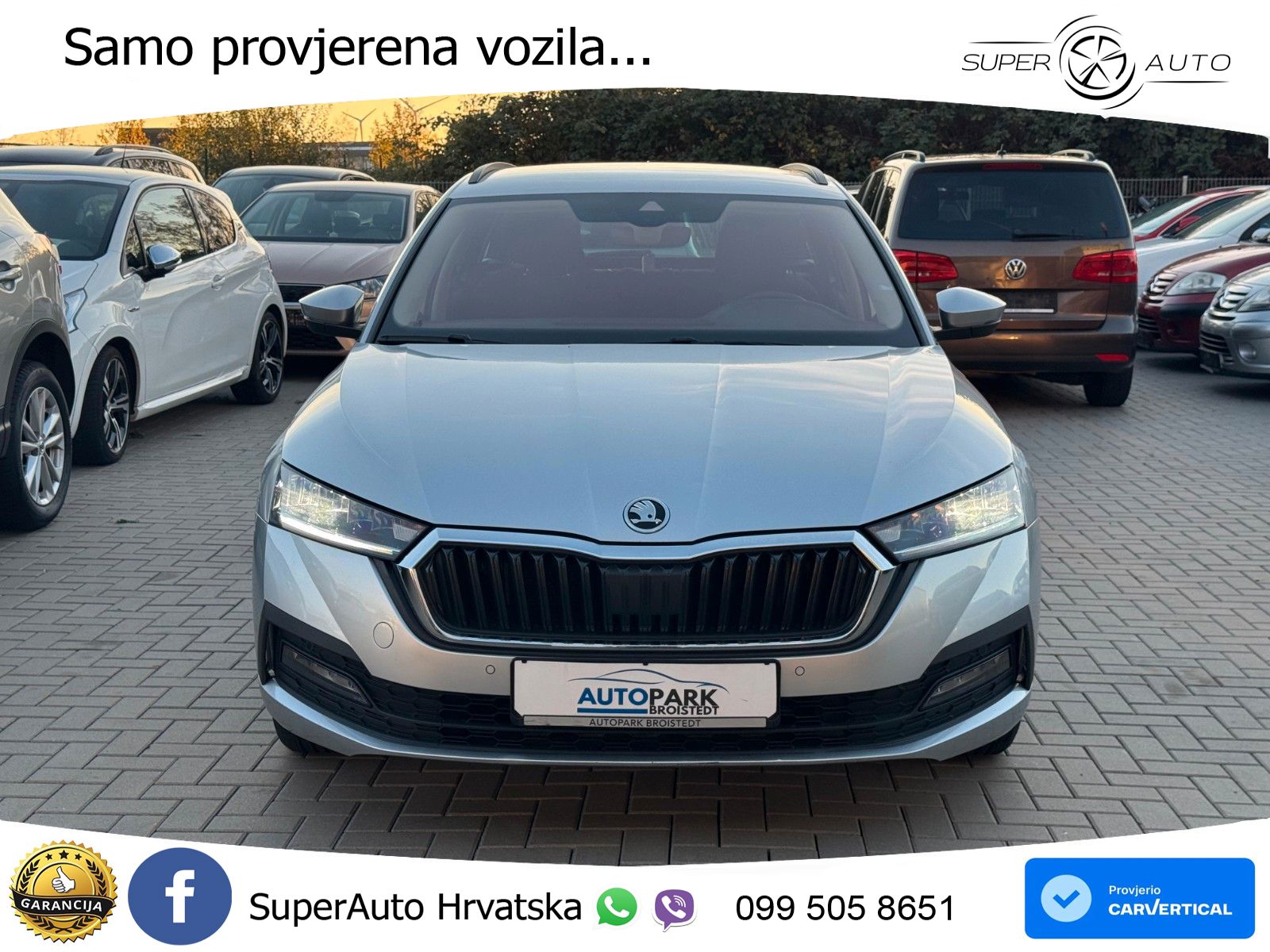 Škoda Octavia Combi 2.0 TDI (150 KS) DSG LED+GR SJED+ACC