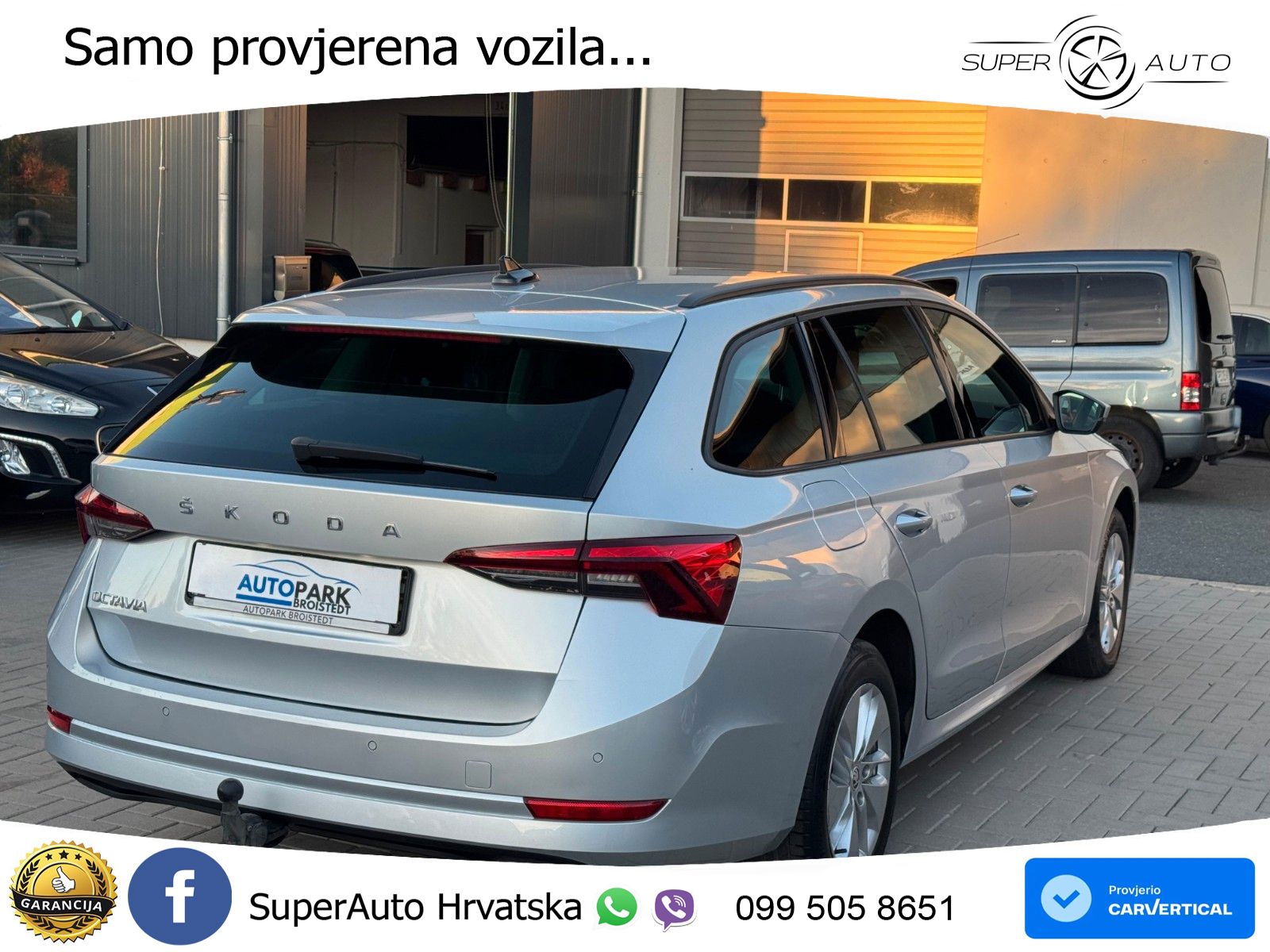 Škoda Octavia Combi 2.0 TDI (150 KS) DSG LED+GR SJED+ACC