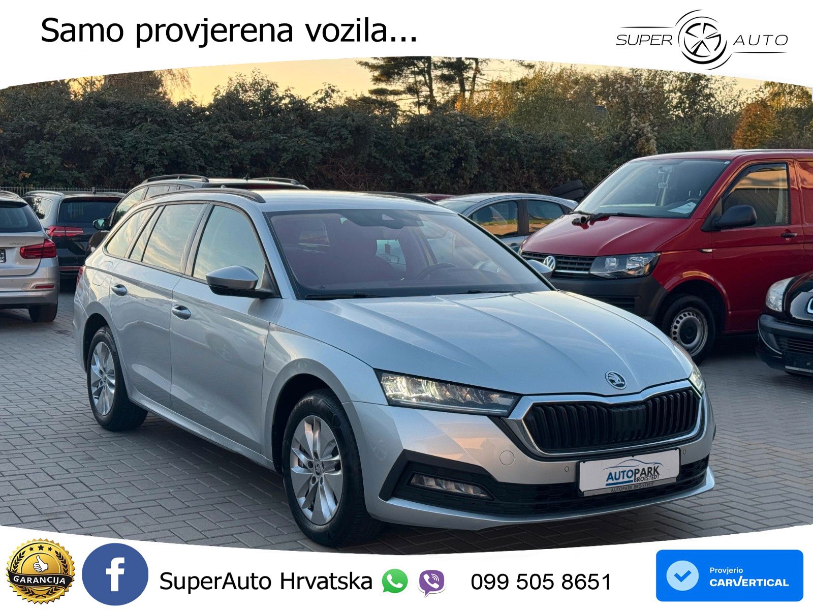 Škoda Octavia Combi 2.0 TDI (150 KS) DSG LED+GR SJED+ACC