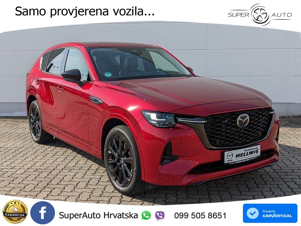 Mazda CX-60 2.5 e-Skyactiv (328 KS) AWD Automatic MATRIX+GR SJED+KAM