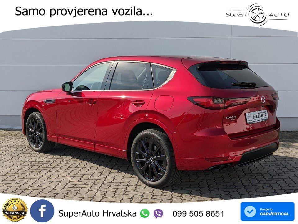 Mazda CX-60 2.5 e-Skyactiv (328 KS) AWD Automatic MATRIX+GR SJED+KAM