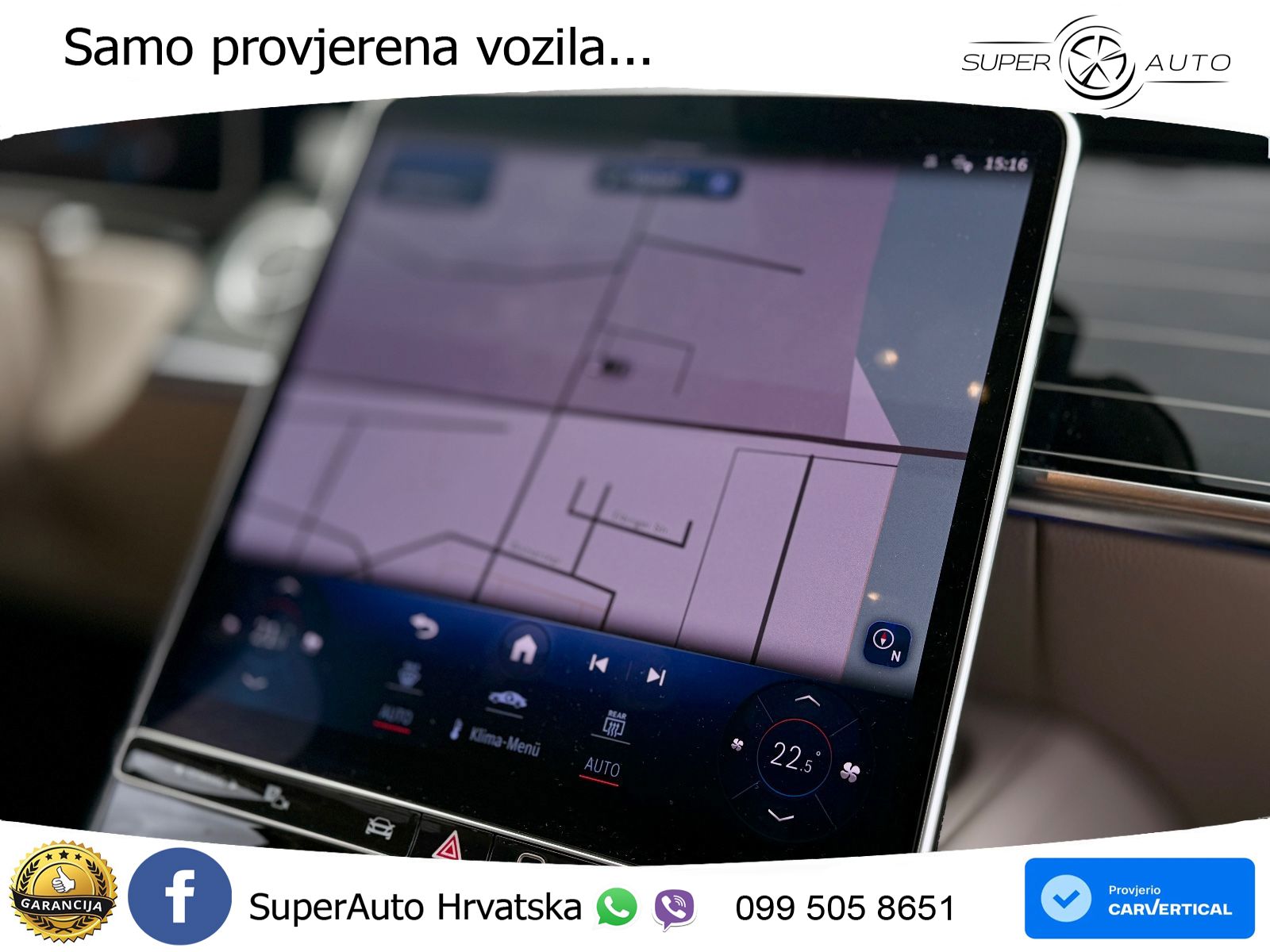 Mercedes S 580 V8 (503 KS) EQ Boost 4MATIC 9G-TRONIC AMG ZRAČNI+ACC+GR SJED+KAM