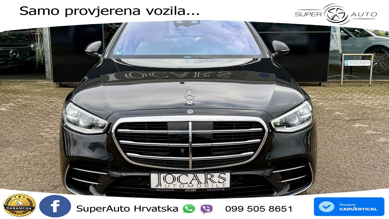 Mercedes S 580 V8 (503 KS) EQ Boost 4MATIC 9G-TRONIC AMG ZRAČNI+ACC+GR SJED+KAM
