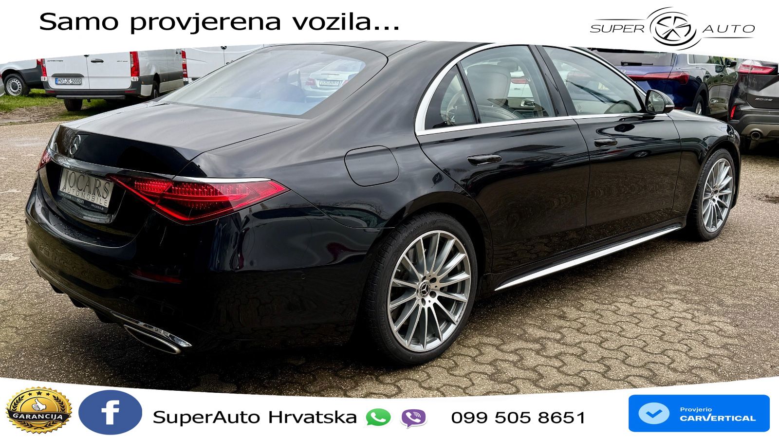 Mercedes S 580 V8 (503 KS) EQ Boost 4MATIC 9G-TRONIC AMG ZRAČNI+ACC+GR SJED+KAM