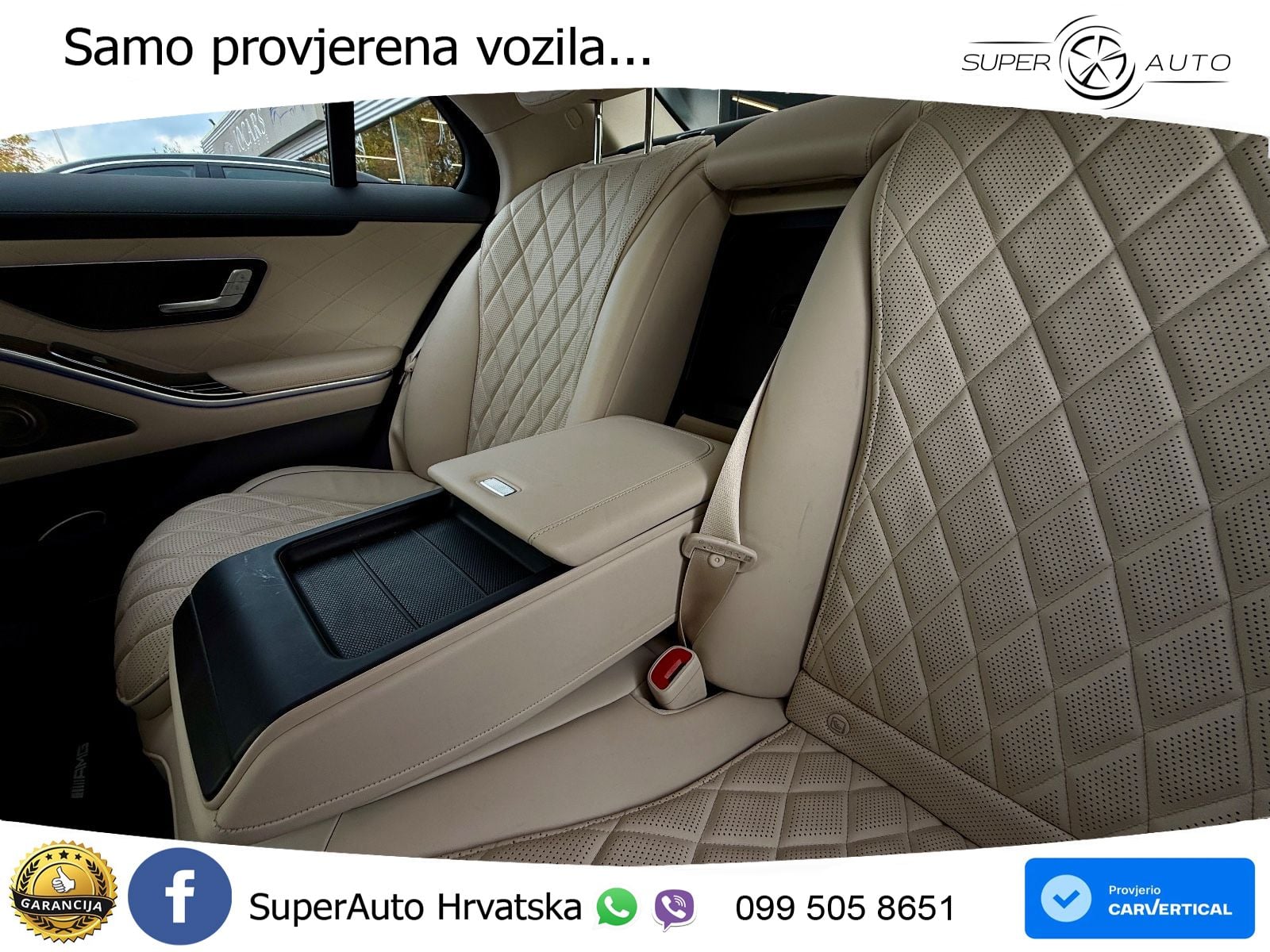 Mercedes S 580 V8 (503 KS) EQ Boost 4MATIC 9G-TRONIC AMG ZRAČNI+ACC+GR SJED+KAM