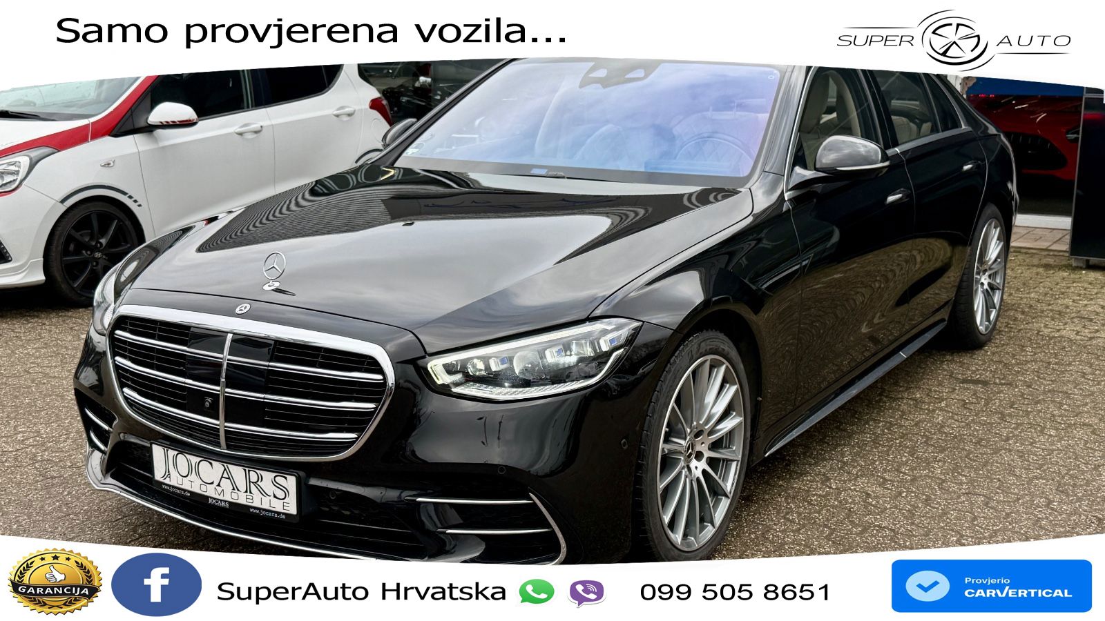 Mercedes S 580 V8 (503 KS) EQ Boost 4MATIC 9G-TRONIC AMG ZRAČNI+ACC+GR SJED+KAM