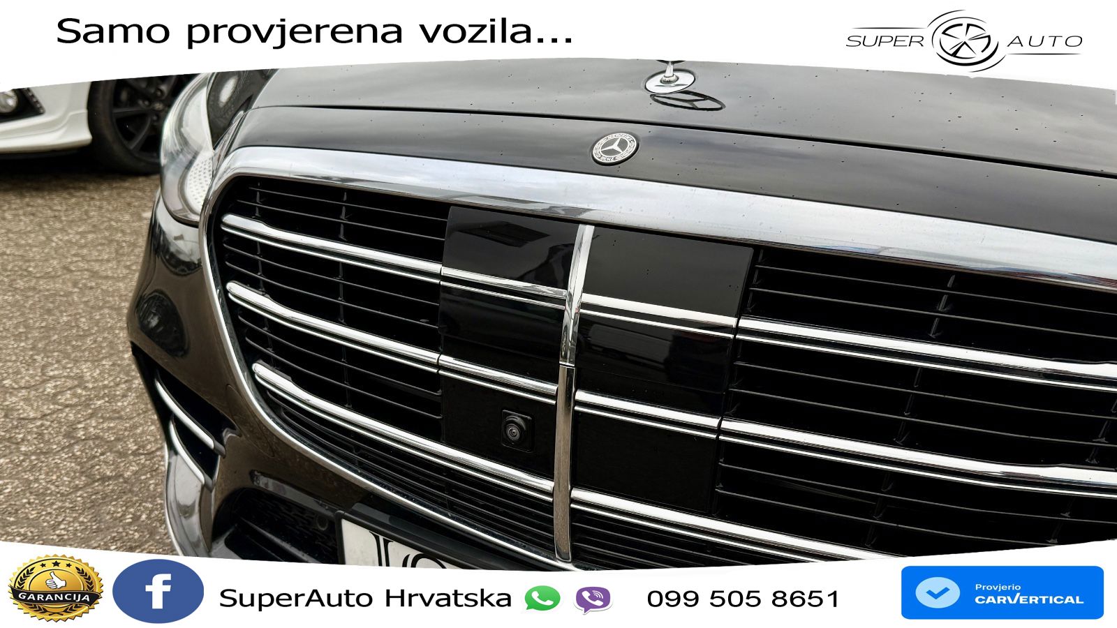 Mercedes S 580 V8 (503 KS) EQ Boost 4MATIC 9G-TRONIC AMG ZRAČNI+ACC+GR SJED+KAM